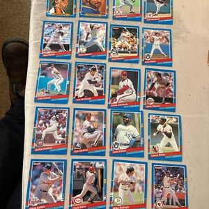 Vintage Baseball Trading Cards Collection